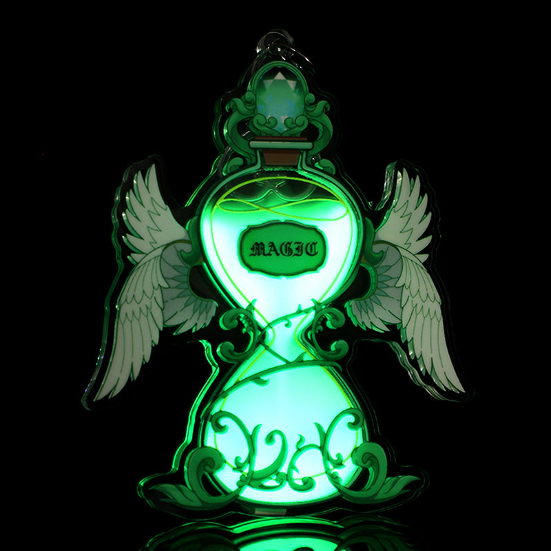 Custom Pre-filled Quicksand Liquid Shaker Acrylic Keychains | Vograce