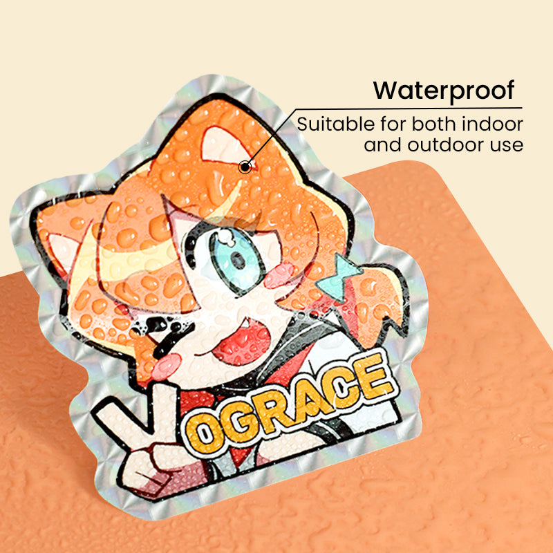 Custom Prismatic Stickers - VOGRACE