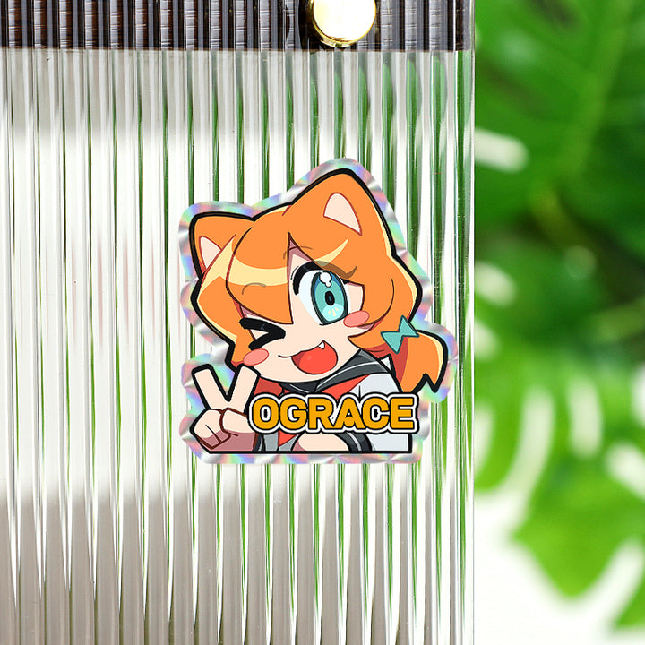 Custom Prismatic Stickers - VOGRACE