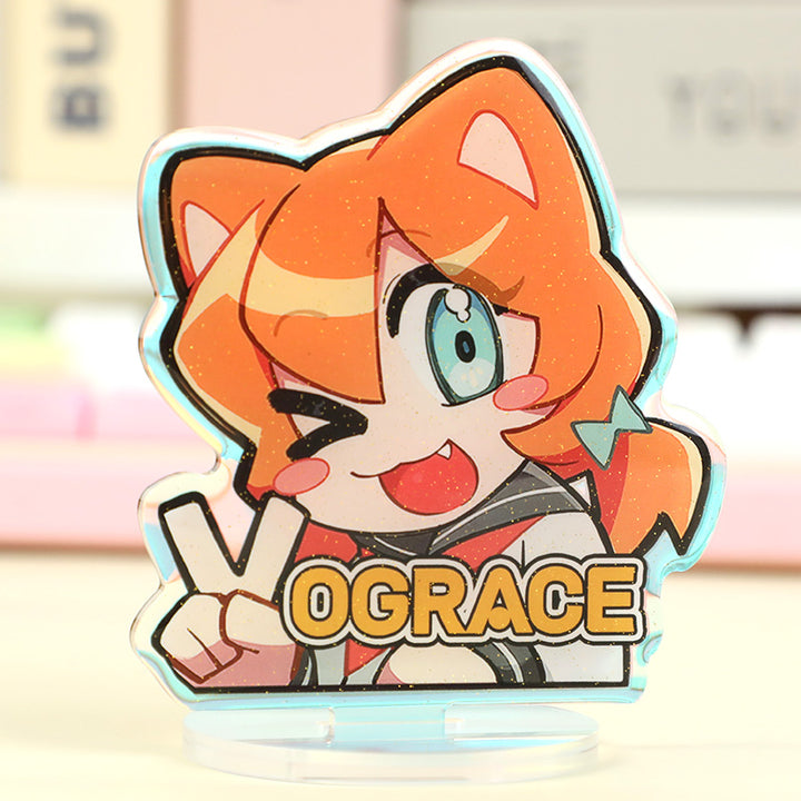 Custom Rainbow Acrylic Standees