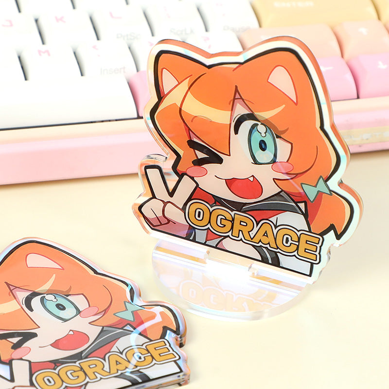 Custom Rainbow Acrylic Standees