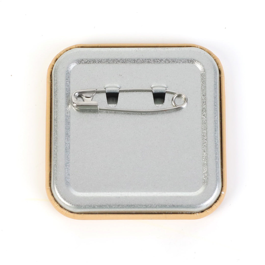 Custom Square Button Pins