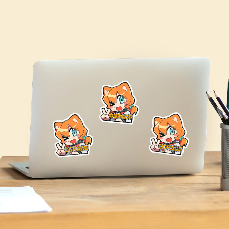 Custom Removable Vinyl Reusable Stickers - VOGRACE