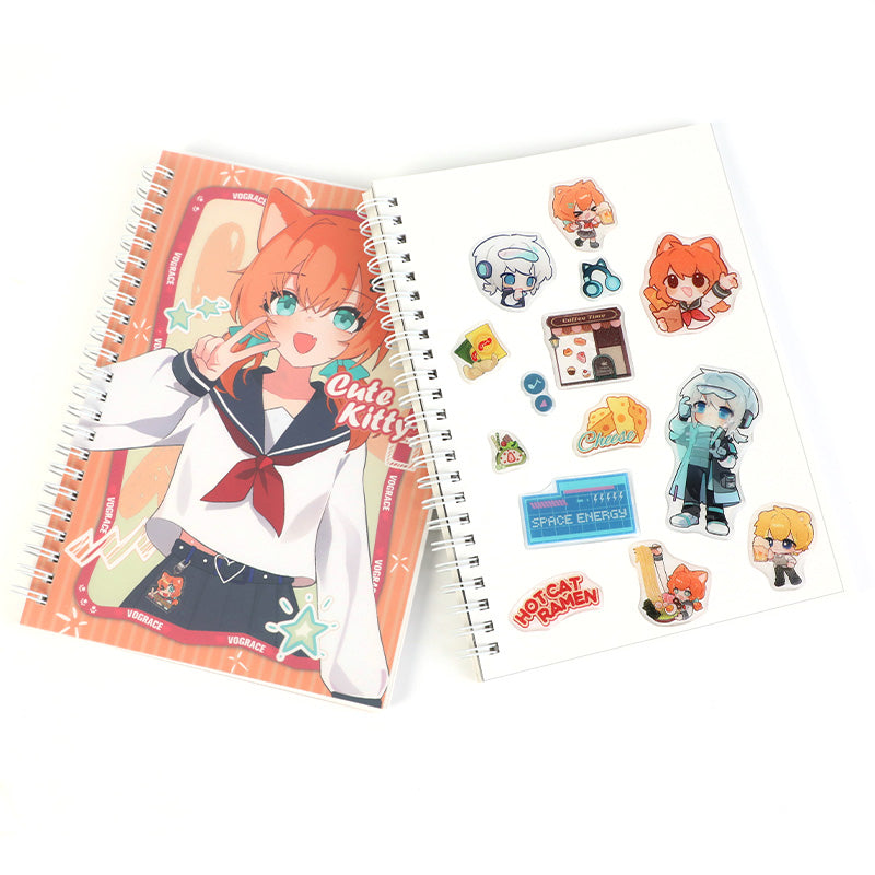 Livro de adesivos reutilizáveis ​​personalizados