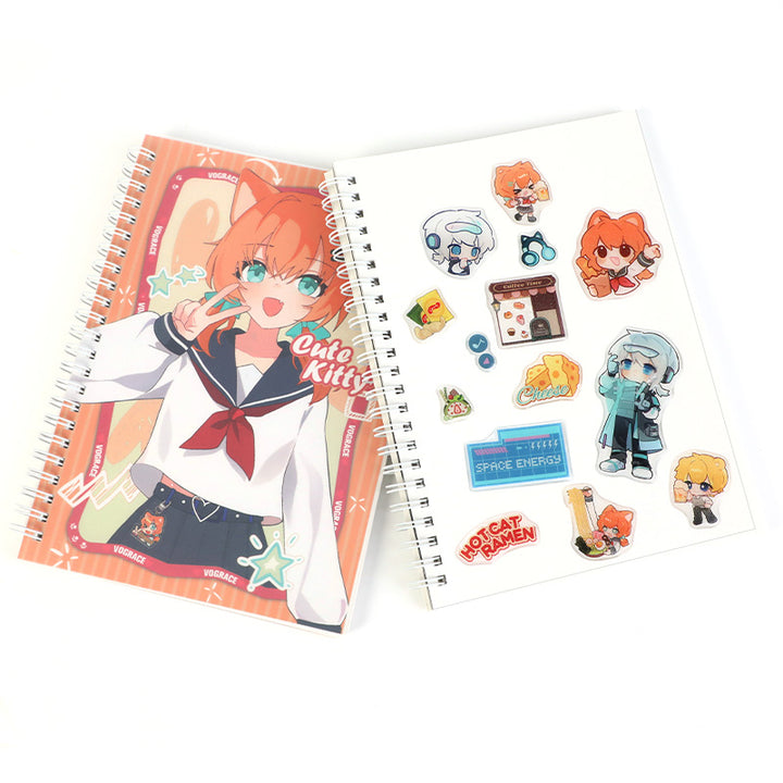 Livro de adesivos reutilizáveis ​​personalizados