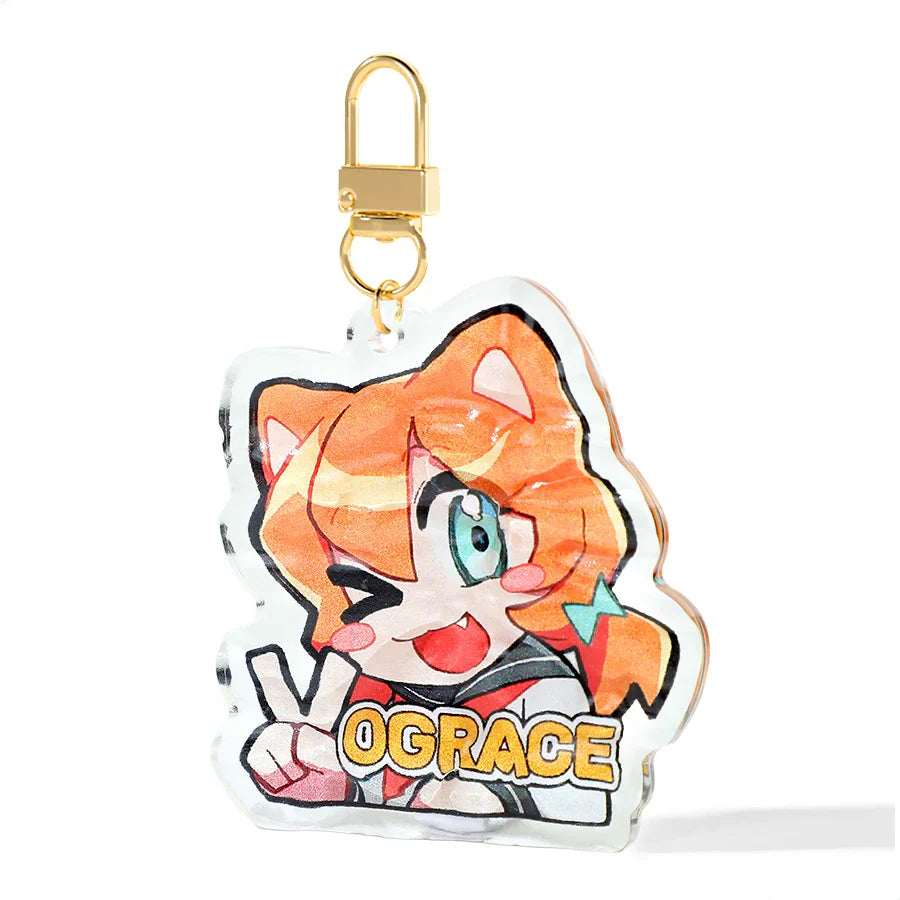 Custom Ripple Acrylic Keychains – VOGRACE