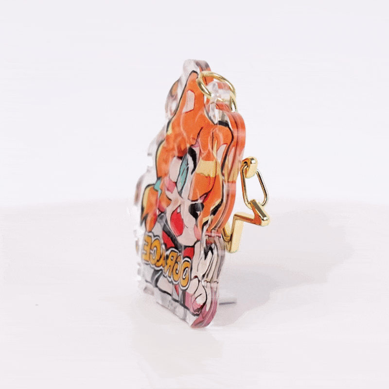 Custom Ripple Acrylic Keychains