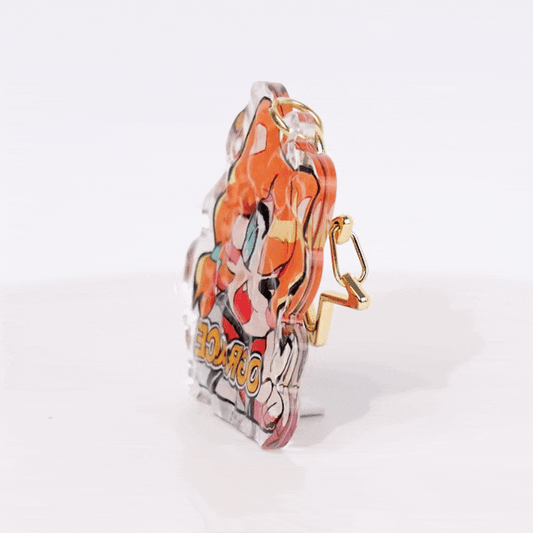 Custom Ripple Acrylic Keychains