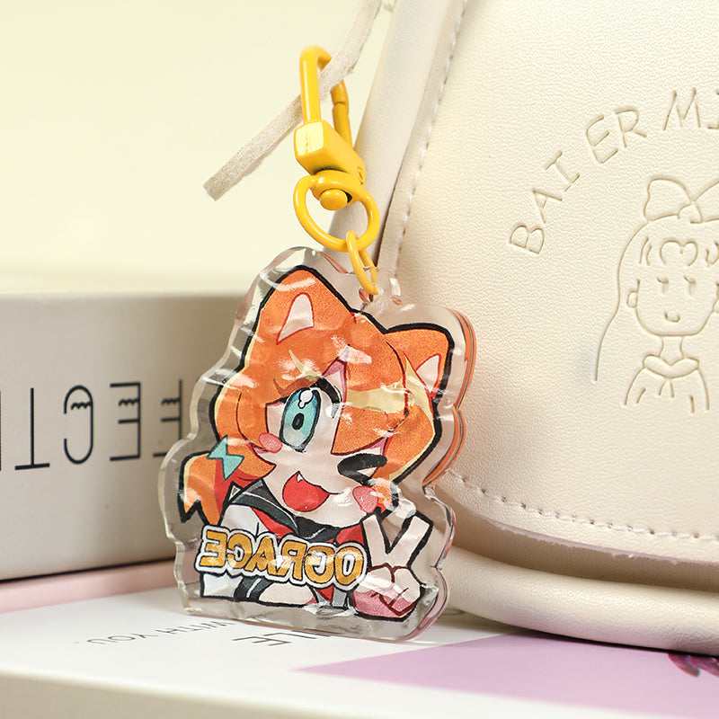 Custom Ripple Acrylic Keychains