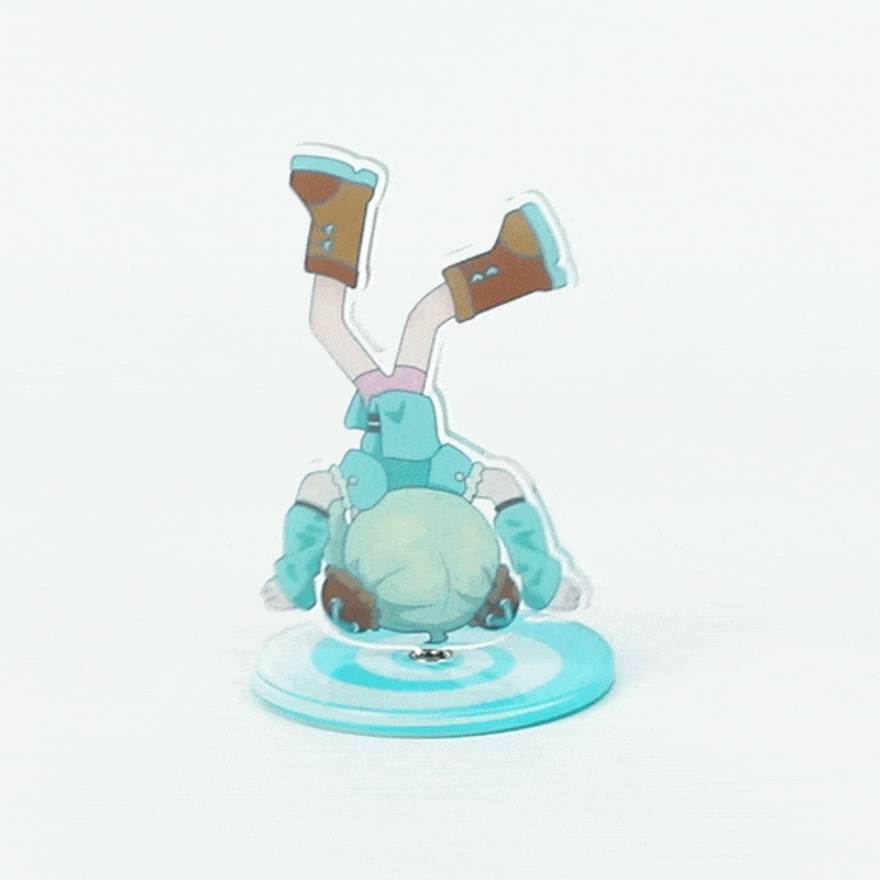 Custom Rotating Acrylic Standees – VOGRACE