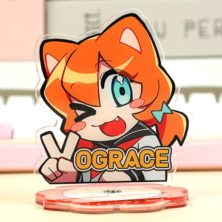 Custom Rotating Acrylic Standees