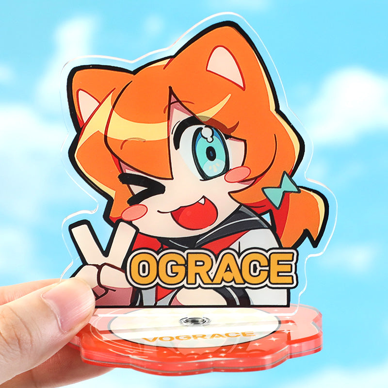 Custom Rotating Acrylic Standees