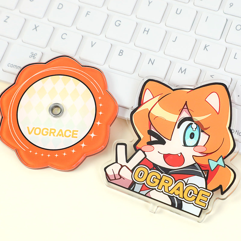 Custom Rotating Acrylic Standees