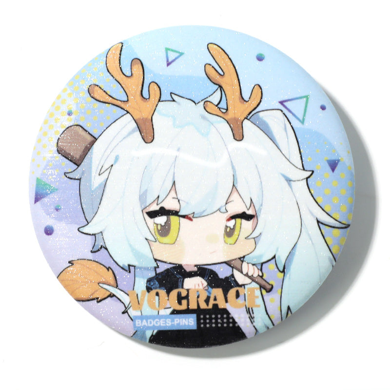 Custom Round Button Pins