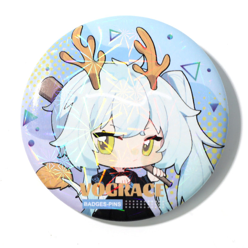 Custom Round Button Pins