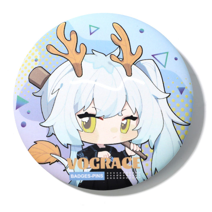 Custom Round Button Pins