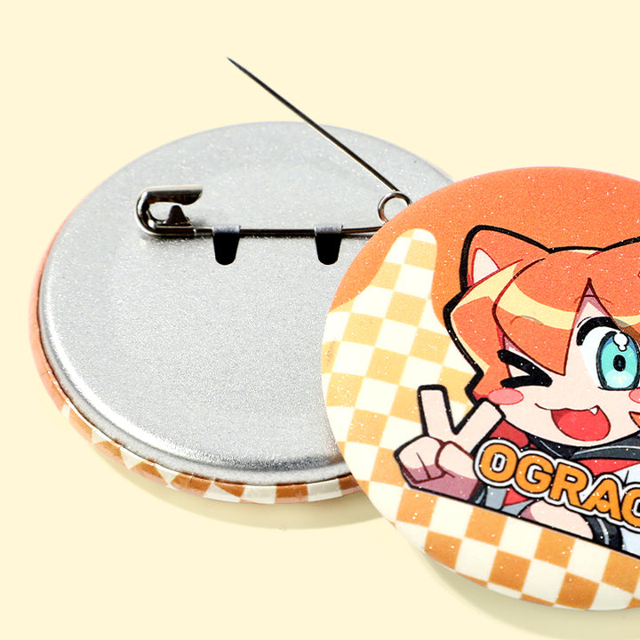 Custom Round Button Pins