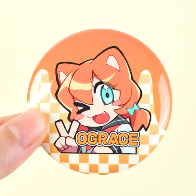 Custom Round Button Pins