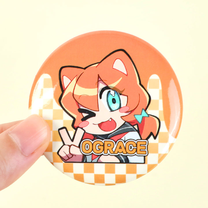 Custom Round Button Pins