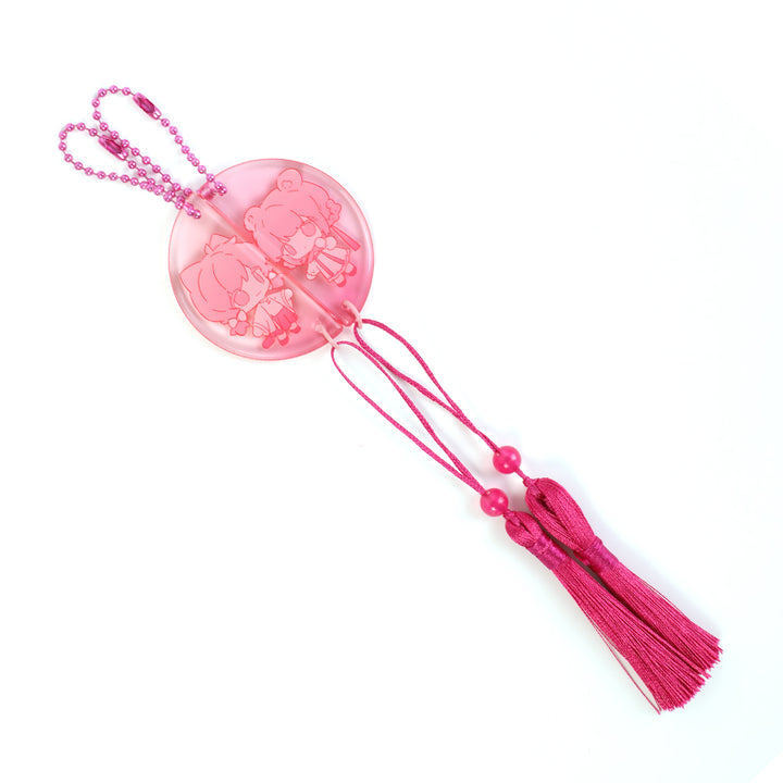 Custom Rounding Clear Acrylic Keychains - VOGRACE