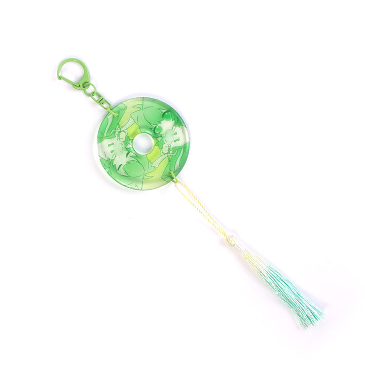 Custom Rounding Clear Acrylic Keychains - VOGRACE