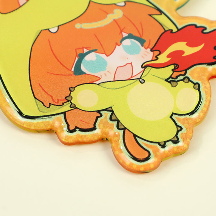 Custom Rounding Clear Acrylic Keychains - VOGRACE