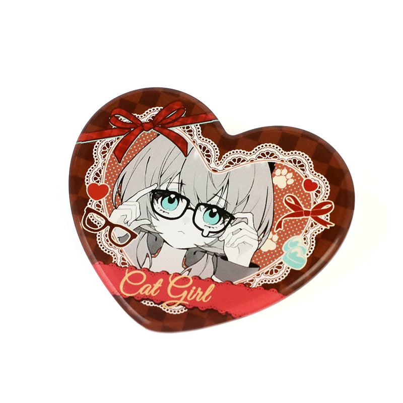 Custom Rounding Clear Acrylic Pins - VOGRACE