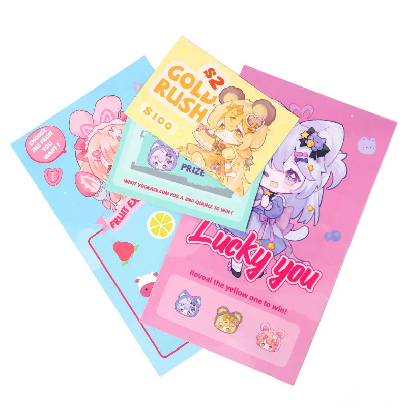 Custom Scratch off Cards – VOGRACE