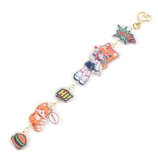 Custom Series Connection Clear Acrylic Charms