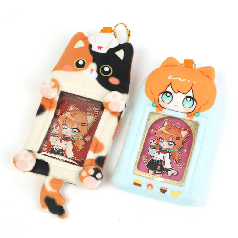 Custom Short Plush Card Holder – VOGRACE