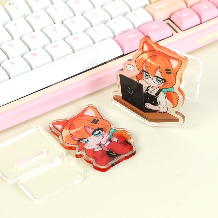 Custom Sitting Acrylic Standee