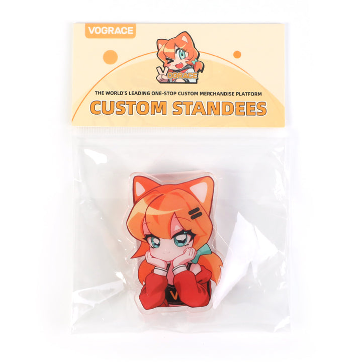 Custom Sitting Acrylic Standee