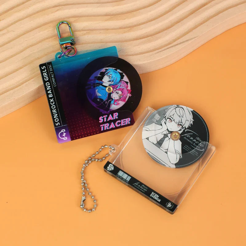 Custom Slide-out Spinning CD Keychains – VOGRACE