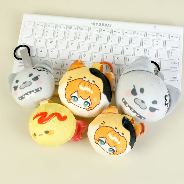 Custom Slow-rise Squishy Plush Keychain