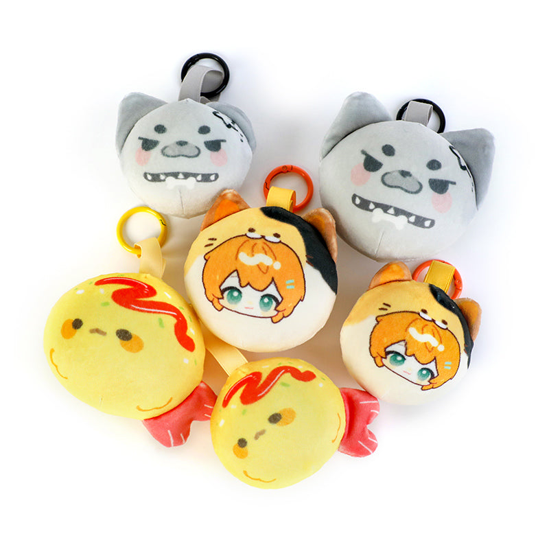 Custom Slow-rise Squishy Plush Keychain