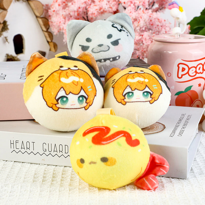 Custom Slow-rise Squishy Plush Keychain