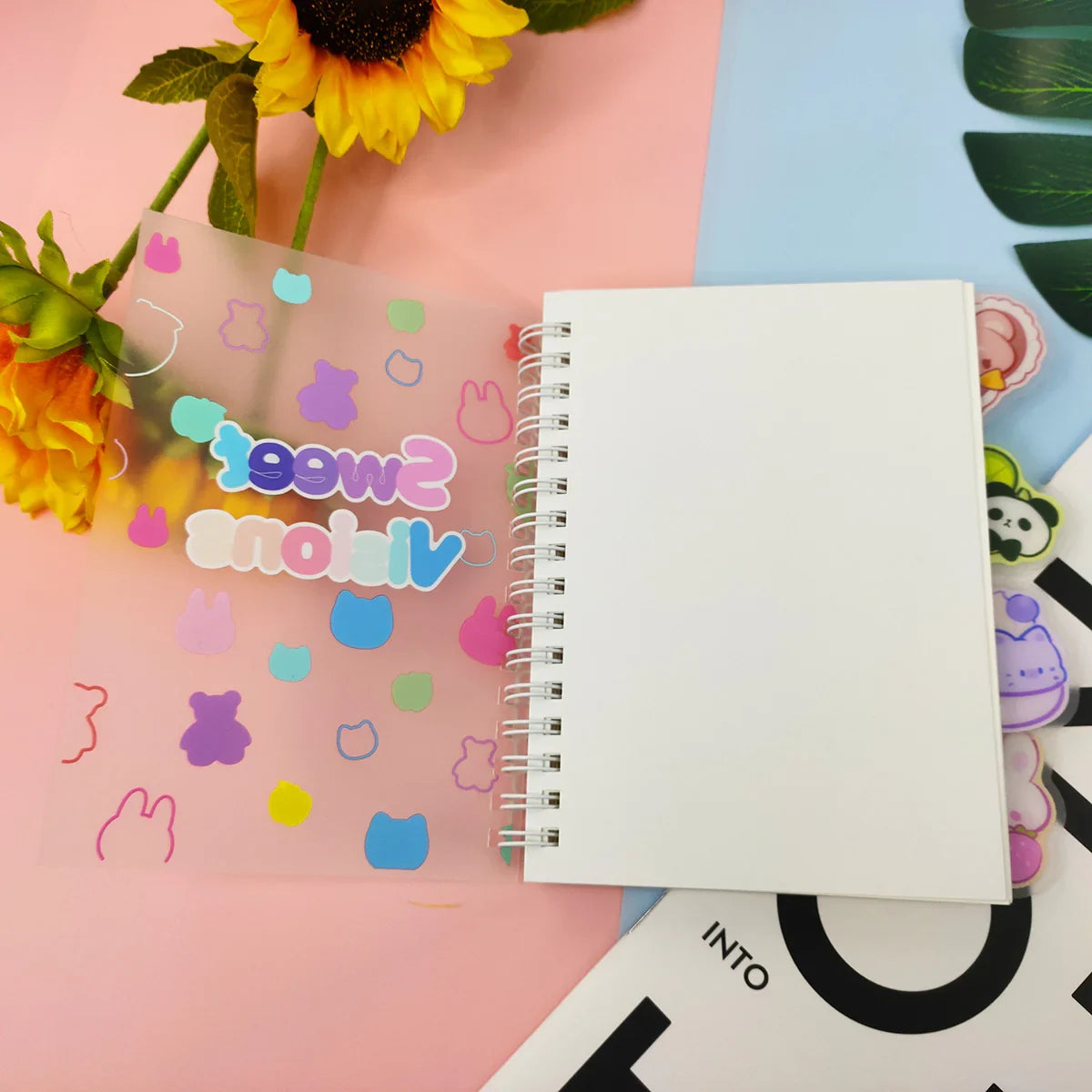 Custom Spiral Dividers Notebook With Tabs VOGRACE Custom spiral dividers notebook with tabs vograce