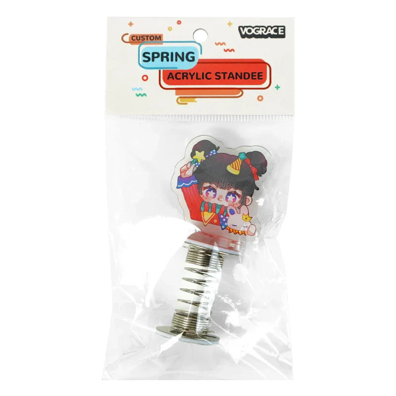 Custom Spring Shaker Acrylic Standees – VOGRACE