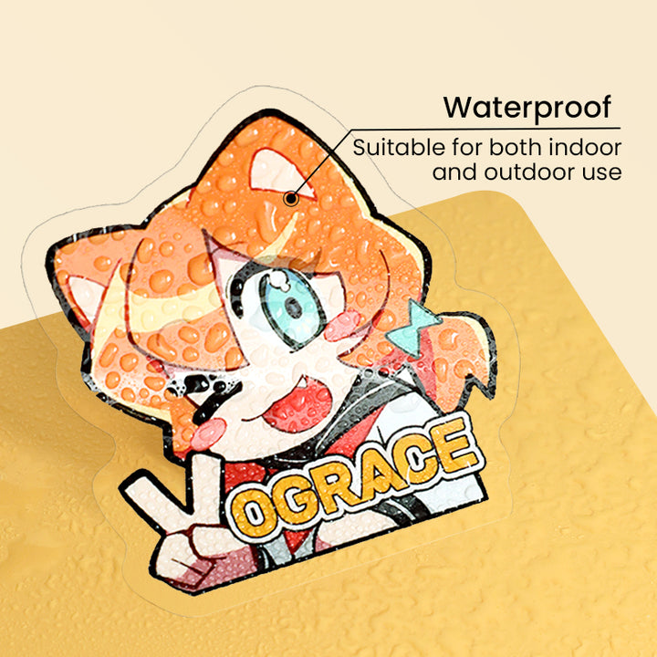 Custom Static Clings Stickers - VOGRACE