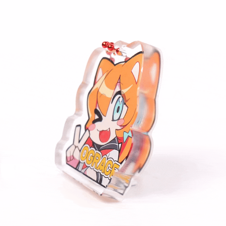 Custom Thick Acrylic Keychain