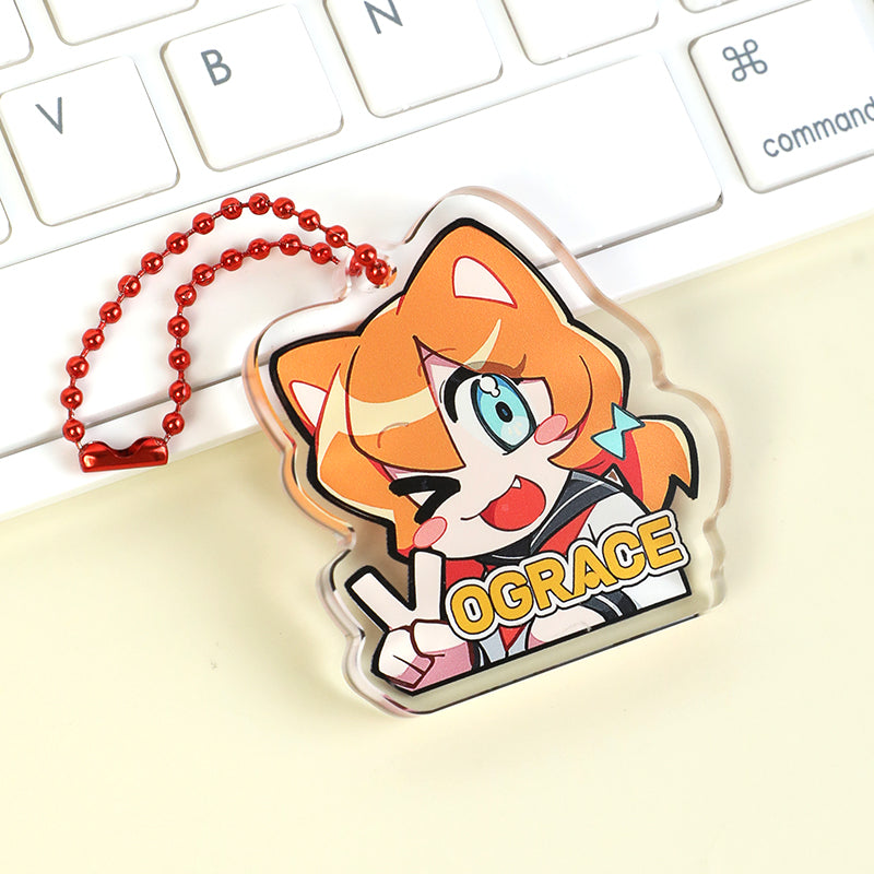 Custom Thick Acrylic Keychain