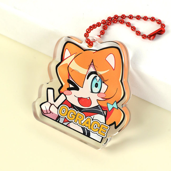 Custom Thick Acrylic Keychain