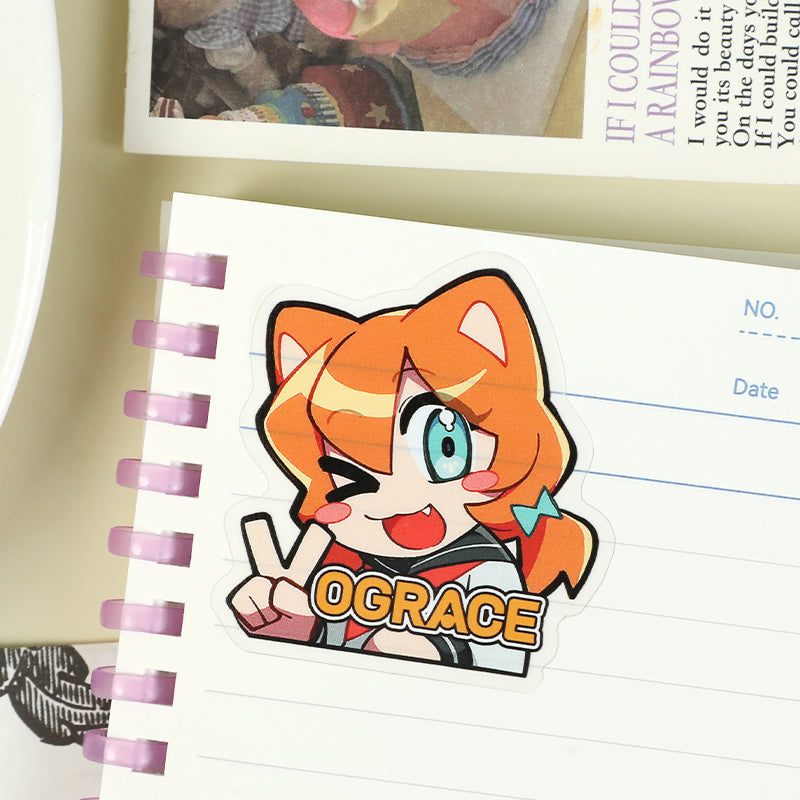 Custom Tracing Paper Stickers - VOGRACE