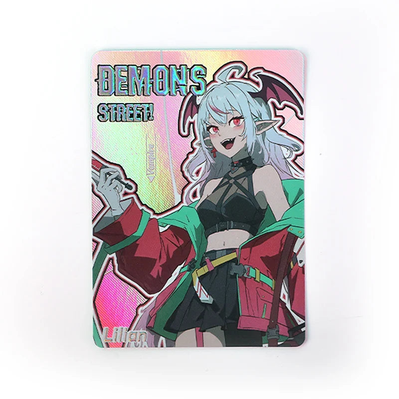 Custom Trading Holographic Cards Personalized Artist TCG Game Cards   VOGRACE