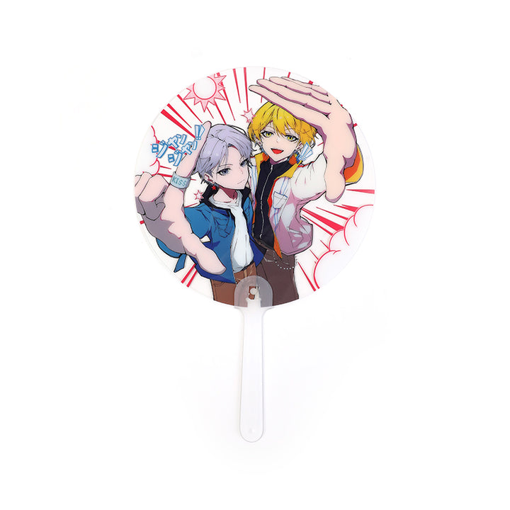 Custom Translucent Hand Fans(Flash Sale) - VOGRACE