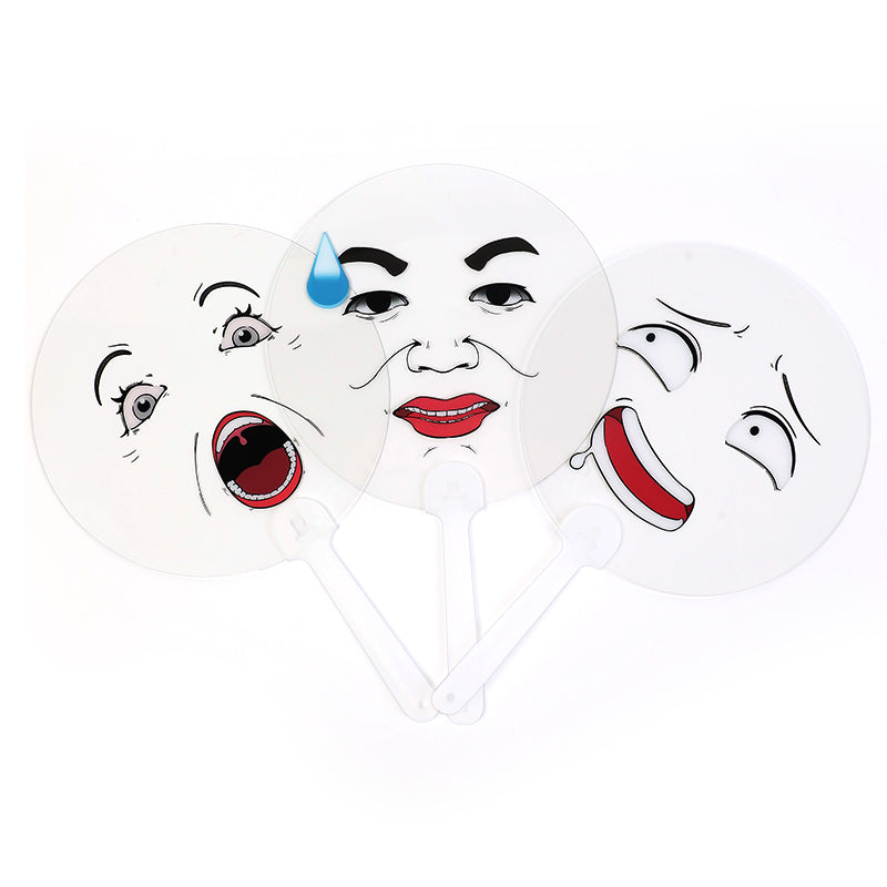 Custom Translucent Hand Fans(Flash Sale) - VOGRACE