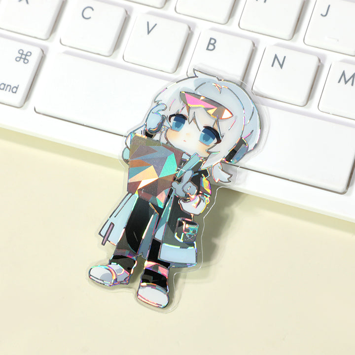 Custom Transparent Raised Foil Sticker Sheet
