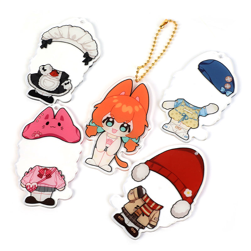 Custom Ultra-thin Acrylic Keychains