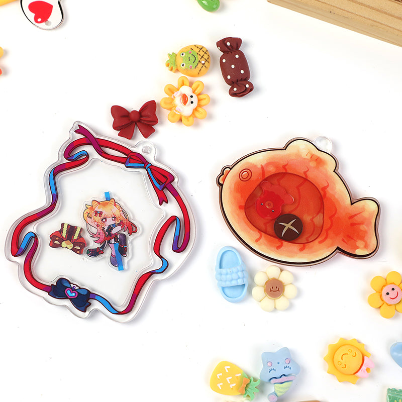 Porte-clés shaker ultra-minces personnalisés