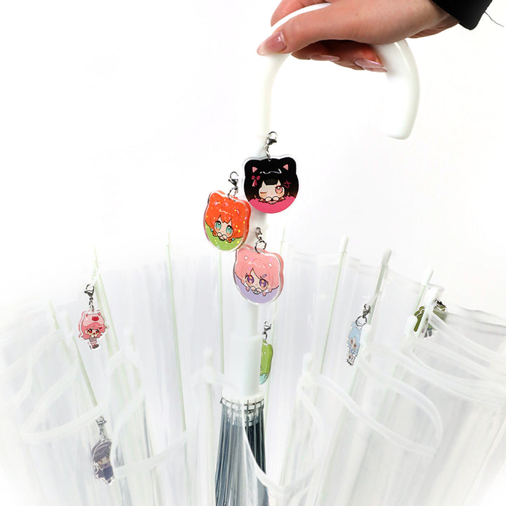 Custom Umbrella Holographic Keychains